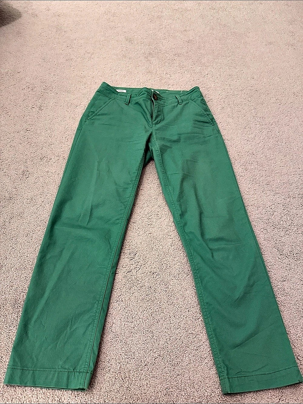 LOFT “The Monroe Slim” Chino Pants- Green